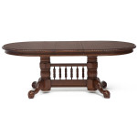 Стол обеденный раскладной «Oakland» 4296 SWC (тёмный орех) (Тёмный орех)