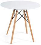 Стол CINDY NEXT (mod. DT9007) (бук/белый)