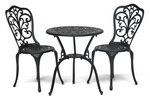Стол и два стула Secret De Maison «Романс» (Romance) (Чёрный)