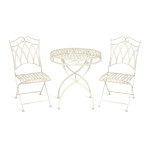 Комплект (стол + 2 стула) Secret De Maison «Palladio» (PL08-8668/8669) (Antique White)