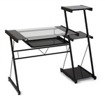 Компьютерный стол со стеллажом Technospace WRX-08 (Прозрачное)