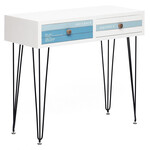 Стол письменный Secret De Maison «Mediterranean» (mod. 63602) (Белый+Голубой)