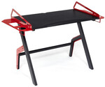 Стол компьютерный «Cyber-3» (чёрный/красный)