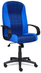 Кресло CH 833 (Синяя ткань + синяя сетка)