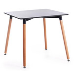 Стол JOHN (mod. T1003) (Black (черный)/ Natural (натуральный))