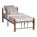 Кровать AT 915 (металлический каркас) + основание (90см x 200см)