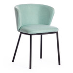 Стул MANDY (mod. 0139131) (бирюзовый)