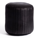 Пуф Secret De Maison TITCH ( mod. 2361 ) кожа буйвола, 42 х 42 х 45 см (42 х 42 х 49 см), черный