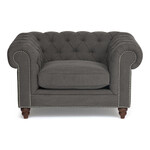 Кресло Secret De Maison «Chesterfield» (mod. 5137-20) (Серый (ткань)