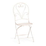 Стул Secret De Maison Love Chair (PL08-11140) стальной сплав, античный белый, 40х47,5х94 см