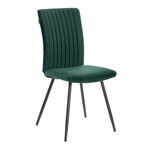 Стул обеденный Monte Carlo TREND, велюр, Deep Forest (изумруд), 49х51х93 см