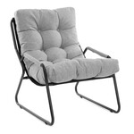 Кресло Ergo/Эрго рогожка, серо-бежевый, 3M 16/2