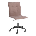 Кресло ONE metalBL ткань, светло-коричневый, KUB 03