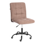 Кресло Fiesta metalBL ткань, светло-коричневый, KUB 03