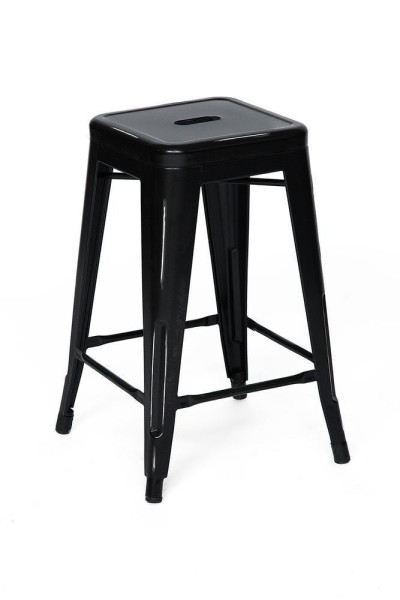 Табурет металлический Secret De Maison «Loft» (Лофт) (mod. 008 Black) (Черный «Лофт»)