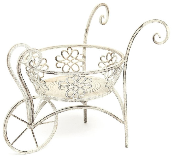 Цветочница Secret De Maison «Brouette» (mod. PL08-7690) (Античный серый)