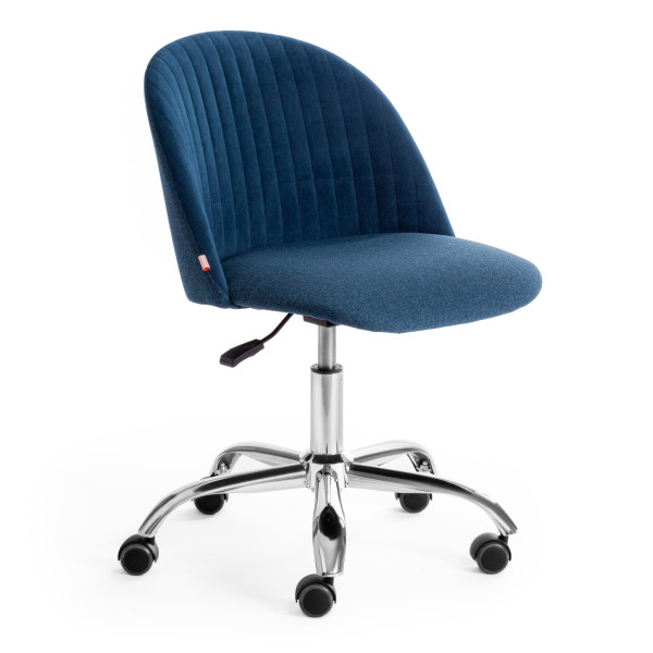 Кресло MELODY (ткань/флок, синий, Orleans 19/32)