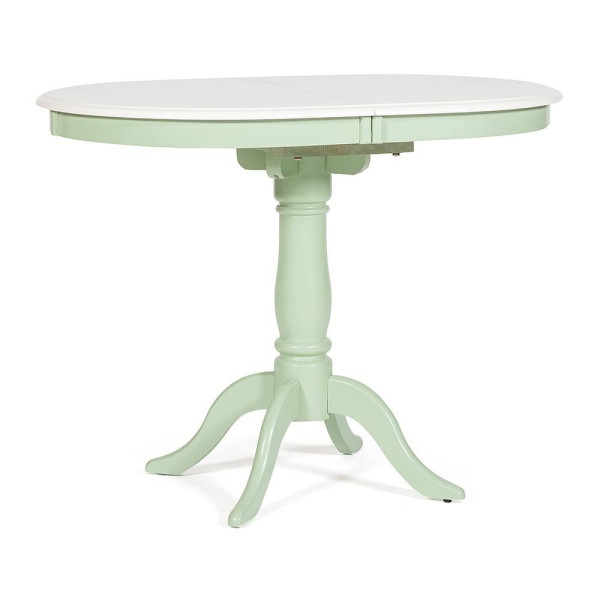 Стол раскладной «Solerno» (ME-T4EX) (Ivory white (слоновая кость)/фисташковый)