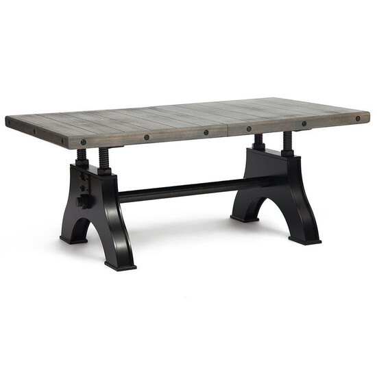 Стол Secret De Maison обеденный раздвижной «Chevalet» (mod. 4290-30) (серый/черный)