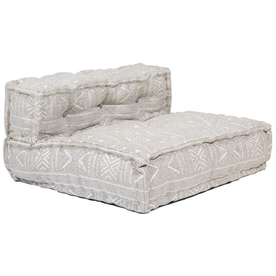 Модуль мягкий со спинкой Secret De Maison «Silesia» (mod. 10097) (Серый Luchetta)