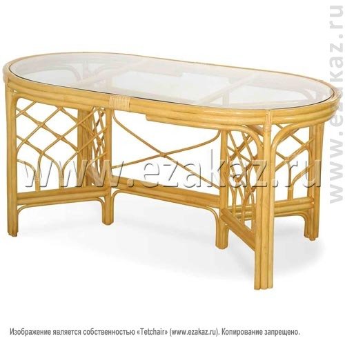 Стол из ротанга 02/02А (Мёд)