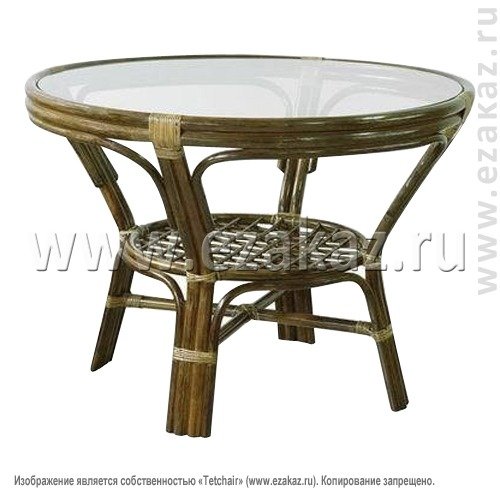 Стол из ротанга 22/02 (Мёд)