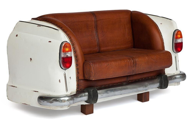 Диван Secret De Maison «Амбасадор 1» (Ambasador 1) 6449 из натуральной кожи (Коричневый «Лофт»)