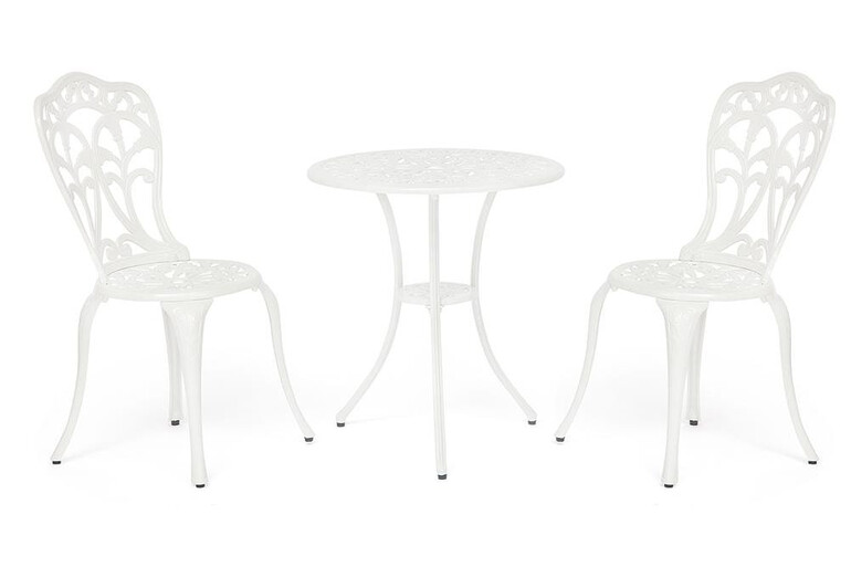 Комплект Secret De Maison «Серенада» (Serenade) (стол+2 стула) (Белый)