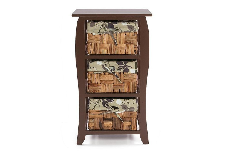 Тумба Secret De Maison «Bel 3» (Бэль 3) PE-11 с 3-мя корзинами (Коричневый)