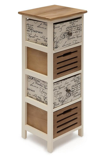 Тумба Secret De Maison «legende» (Легенд) HX15-060 с 4-мя ящиками (Белый)