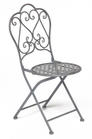 Кованый стул Secret De Maison «Лав Чэйр» (Love Chair) (Серый)