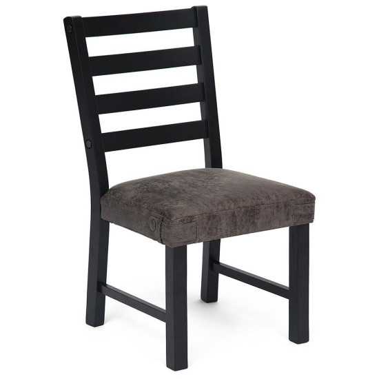 Стул обеденный «Saturn» (mod. 4290-18VR) (Чёрный)