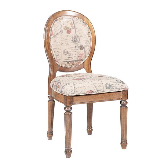 Стул Secret De Maison Parisa (mod. PA-SC) (Antique pine (античная сосна А009), ткань Прованс №11)