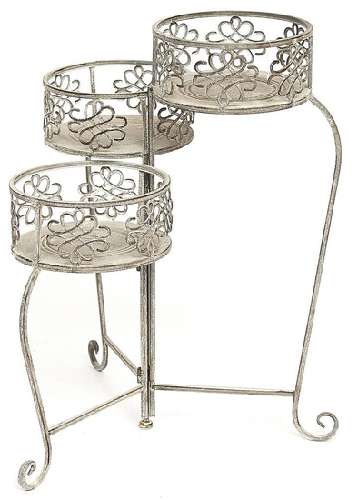 Цветочница Secret De Maison «Troi» (mod. PL08--7689) (Античный серый)