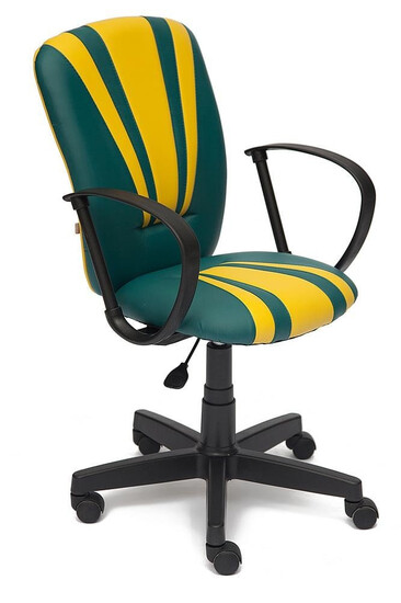 Кресло «Спектрум» (SPECTRUM) (Бирюзово-желтая искусственная кожа)