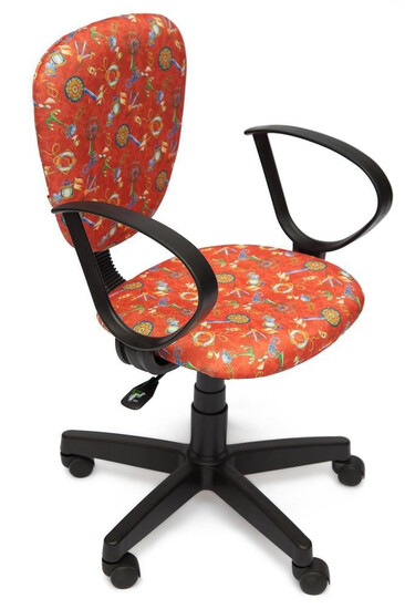 Детское кресло CH 413 (Ткань «Якоря на красном»)