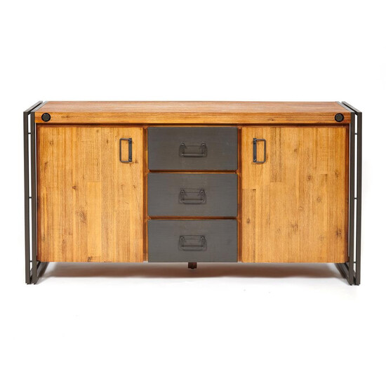 Комод Secret De Maison «City» (mod. CTY D01ABOIS2-150) (Коричневый дым)