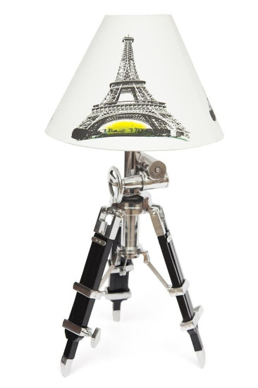 Настольный светильник с тканевым абажуром 46139/46250 (Чёрный)