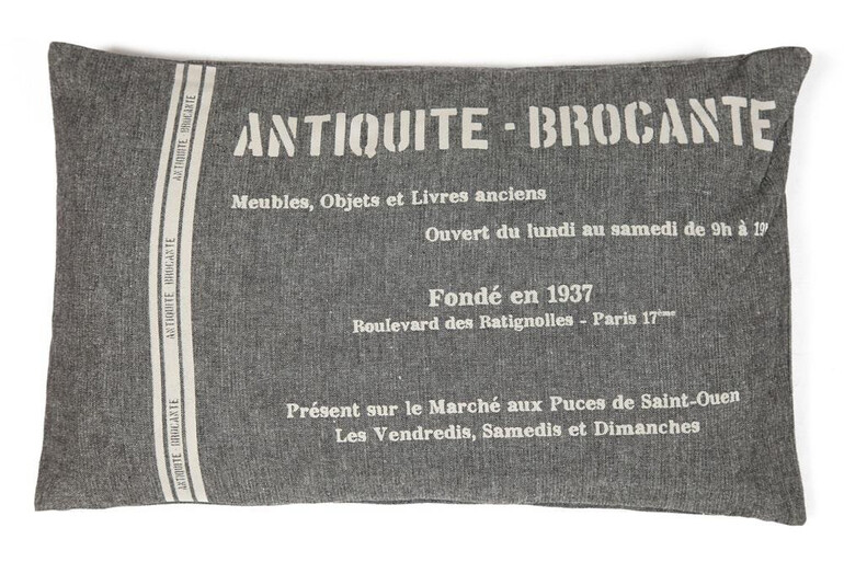 Подушка с наполнителем Secret De Maison «Antiquite» (Серая ткань)