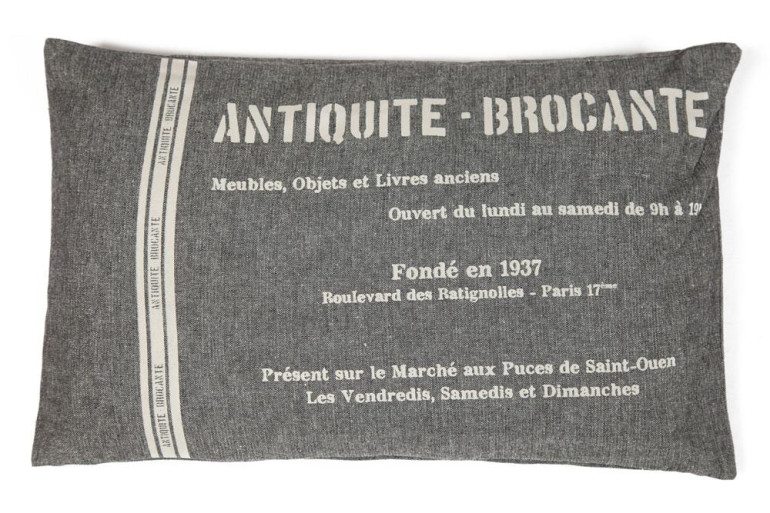 Подушка с наполнителем Secret De Maison «Antiquite» (Серая ткань)