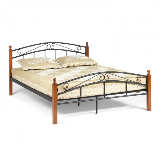 Кровать AT 8077 + основание из деревянных ламелей (160 см x 200 см)