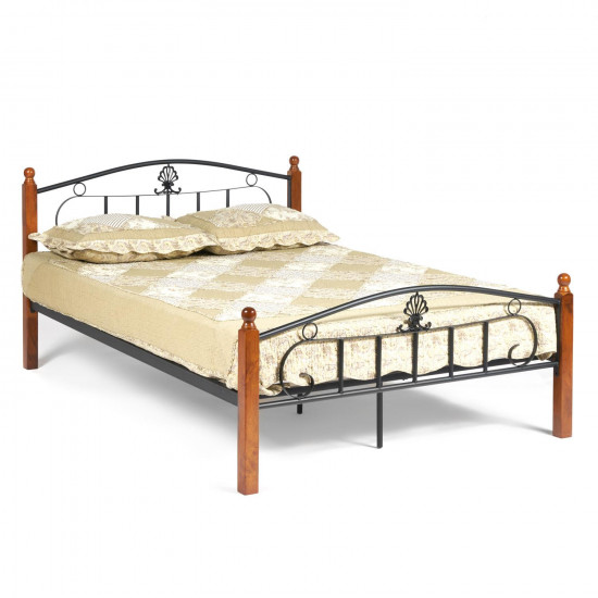 Кровать «Rumba» AT 203 + основание из деревянных ламелей (140 см x 200 см)