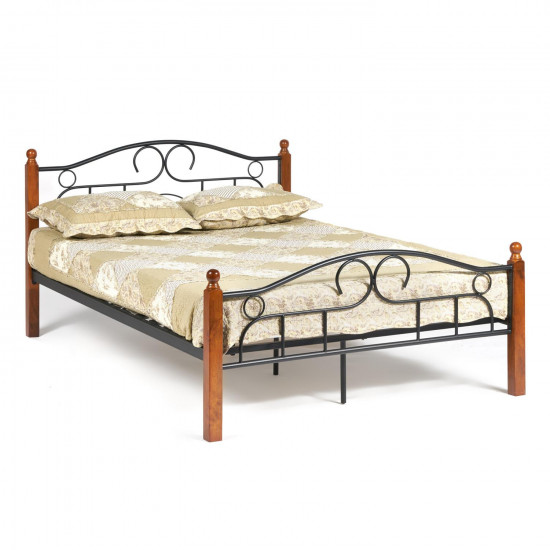 Кровать AT 808 + основание из деревянных ламелей (140 см x 200 см)