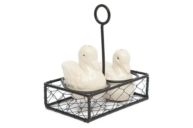 Солонка и перечница «Утята» Secret De Maison Chateau (С-1024) (Натуральный)