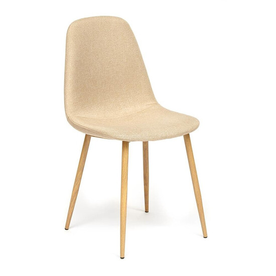 Стул BREEZE (mod. 4724) (бежевый/натуральное дерево)