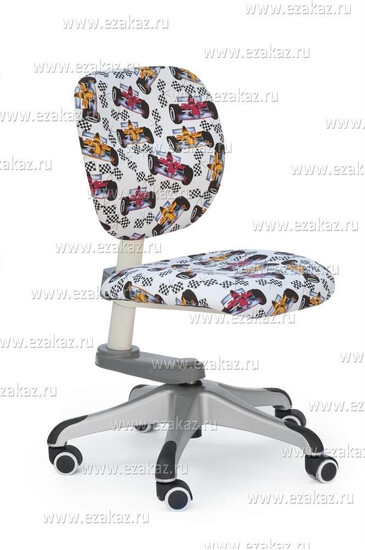 Детское кресло Растём вместе«Вайт Кар» (White Car ZR2014) (Ткань «Formula»)