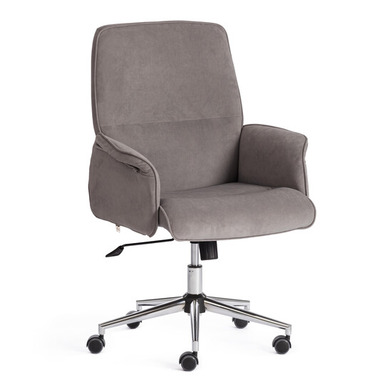 Кресло офисное «York» (флок серый)