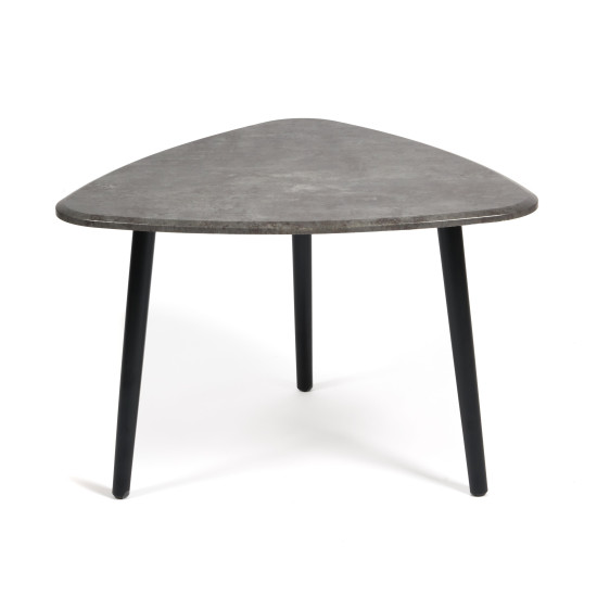 Стол журнальный «Troya» (серый бетон)