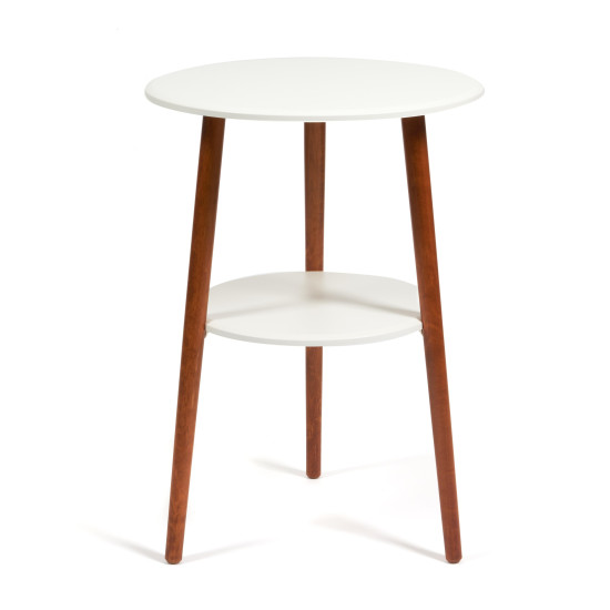 Подставка «Floriste» (белый/орех)