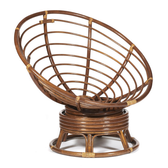 Кресло-качалка "PAPASAN" w 23/01 B / без подушки / walnut (грецкий орех)